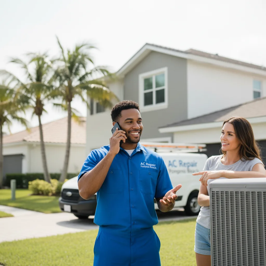 AC Repair Pompano Beach customer support in Lovettsville